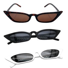 Cat Eye Sonnenbrille Schmale