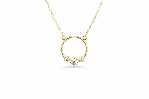 Diamant hals kette - hals, 3