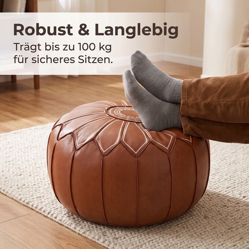 Pouf mit stauraum - mit, aus
