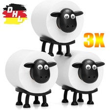 3 Toilettenpapierhalter