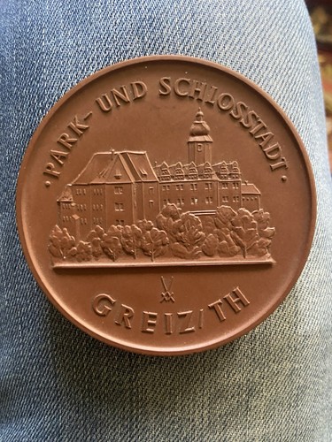 Meißner porzellan medaillen - porzellan,