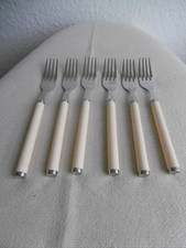Villeroy & Boch  Play  6 Gabeln ( Griff weiss )