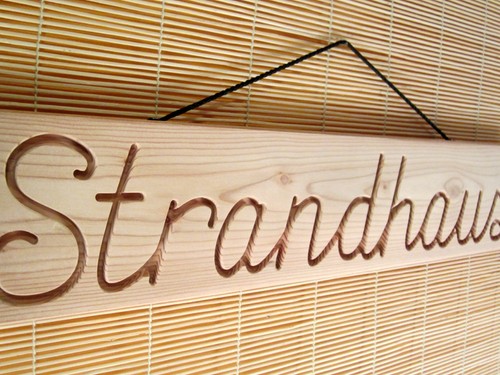 Strandhaus großes - -,