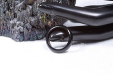 Edelstein Obisidian Ring ca. 5,9cm