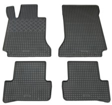 Gummifußmatten für Mercedes W204 S204 2007-2015 C-Klasse Fußmatten Gummimatten