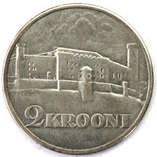 Estland 2 Krooni 1930 Burg