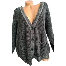 Sheego Damen Strickjacke
