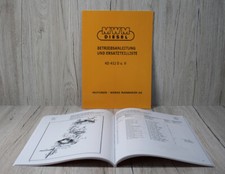 MWM Bedienungsanleitung und Ersatzteilliste Dieselmotor KD 412 D u. V