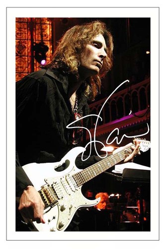 Steve vai signed autogramm - steve,