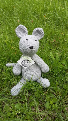 Handarbeit kuscheltier maus - handarbeit,