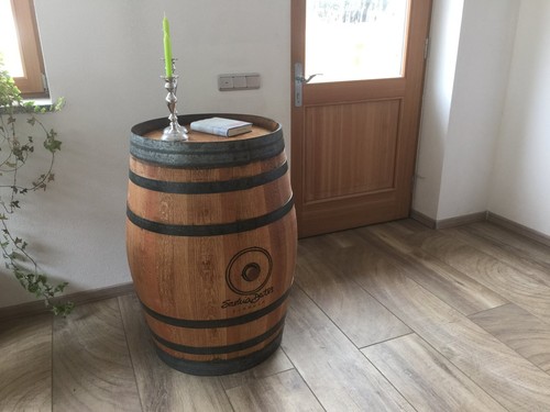Stehtisch holzfaß 225l - stehtisch,