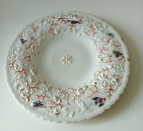 Meissen prunkteller mit - meissen,