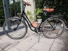 BBF Damenfahrrad Cityrad schwarz, 28 Zoll, 3-Gang Shimano