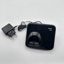 Siemens Gigaset S850 Basisstation Ladeschale Ladestation schwarz - HÄNDLER ✅
