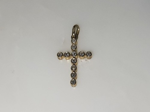 Brillantkreuz kreuzanhänger - brillantkreuz,
