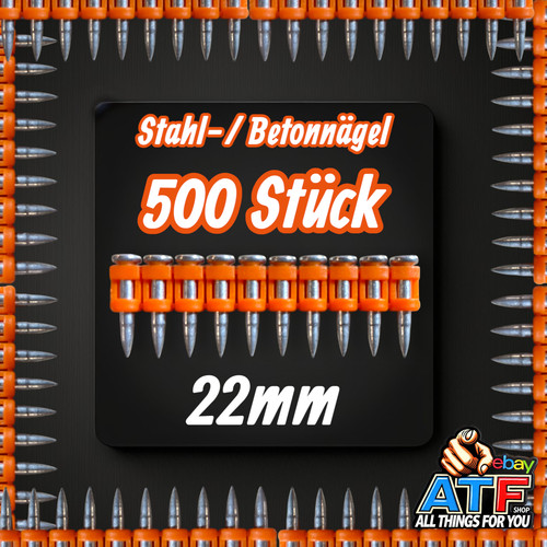 Stahl und betonnägel 22mm - und,
