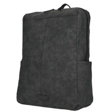 Großer Damen Rucksack Leder Optik Tasche Schulrucksack Fahrradrucksack Kurier 