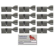 12x Knaufzylinder 70mm 35/35mm