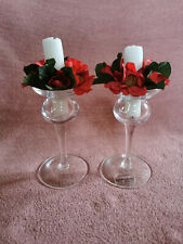 2 x Leonardo Kerzenhalter Kerzenständer Glas Kerzenleuchter