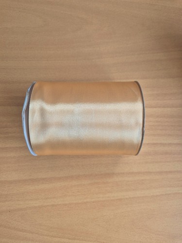 Neu satinband gold - gold, 100mm
