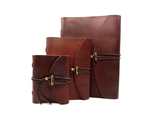 Leder notizbuch tagebuch - leder,