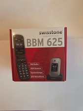 SWISSTONE BBM 625 Senioren-Klapp-Handy in Silber mit OVP - Neuzustand -