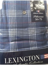 LEXINGTON AUTHENTIC COLLECTION BLAU STANDARD KISSENBEZUG