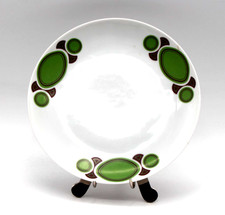 4 Kuchenteller Mitterteich Tee Kaffee Porzellan Geschirr 24cm 70er Vintage Retro