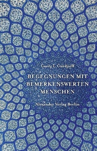 Georg gurdjieff begegnungen - georg, i