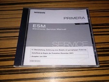 Nissan Primera P12 Original Werkstatthandbuch Reparaturanleitung CD Ab 2001 - 04