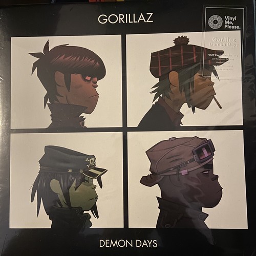 Gorillaz demon days vinyl me - gorillaz,