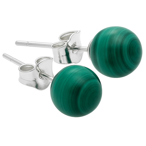Malachit grün ohrstecker 6 - ohrstecker,