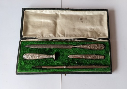 Antik schreibtisch set - schreibtisch,