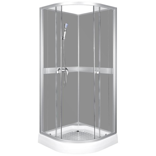 Duschkabine classic grau - classic,