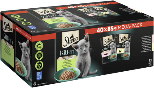 40x85g sheba katzenfutter - 40x85g,