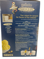 Nemox Gelato Harlequin Collection Eismaschine 6-10 Portionen Eis Sorbet Icemaker