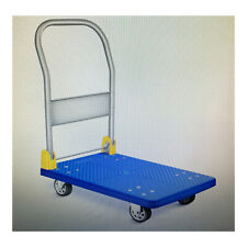 YSSOA Plattformwagen Transporthilfe 400 kg Tragkraft und 360 Grad Schwenkrollen