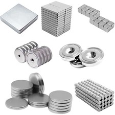 Neodym Magnete nach Wahl - Größe und Stückzahl wählbar - Starke Super Magnete