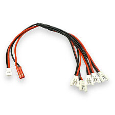 Ladekabel 1 auf 5 Walkera 2Pin Molex Stecker 1s Lipo Akku Copter Drohne JST 20cm