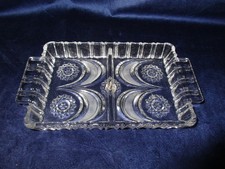 Glas Schale Juwel m. Schliff