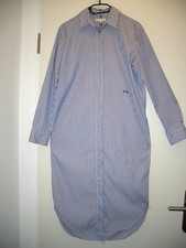 TOMMY HILFIGER lässiges Kleid Hemdblusenkleid blau gestreift Gr. 36/38