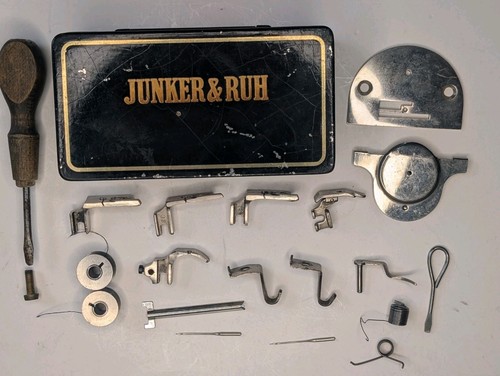 Alte nähmaschine junker - nähmaschine, ruh