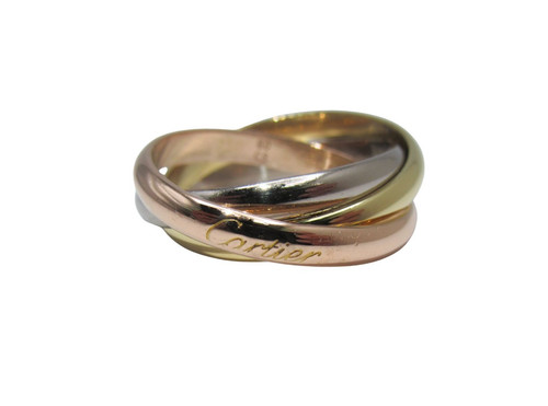 Cartier trinity 18k tri color - cartier,