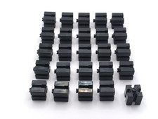 Fischertechnik 25 Stk. Baustein 15 1Z, schwarz (ft-Nr. 32881)