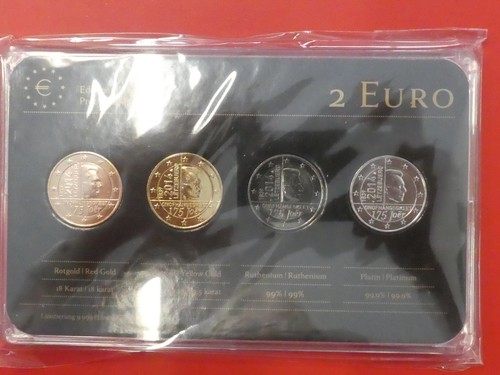 Luxemburg 4x2 euro - 4x2,