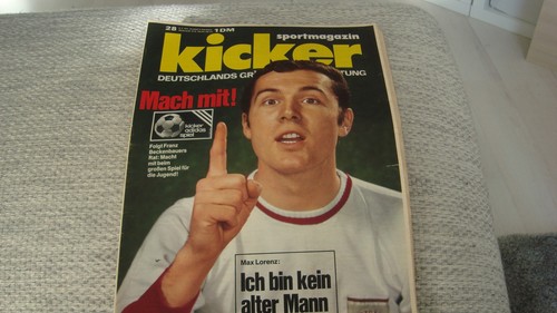 Kicker sportzeitung 1971 - kicker,