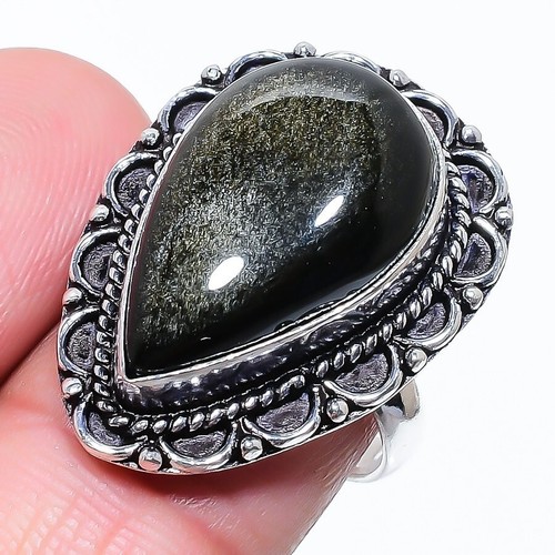 Gold glanz obsidian edelstein - gold,