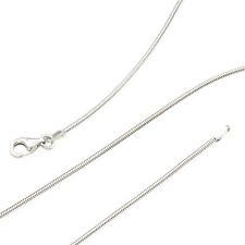 Schlangenkette 1,2 mm Stärke 925 Sterling Silber rhodiniert Bella Carina 