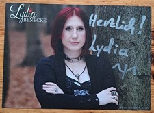 Lydia Benecke Orig Autogramm