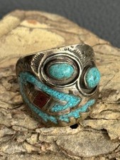 Vintage Ring - Indianerschmuck - Silber 925 - Chipinlay (109)